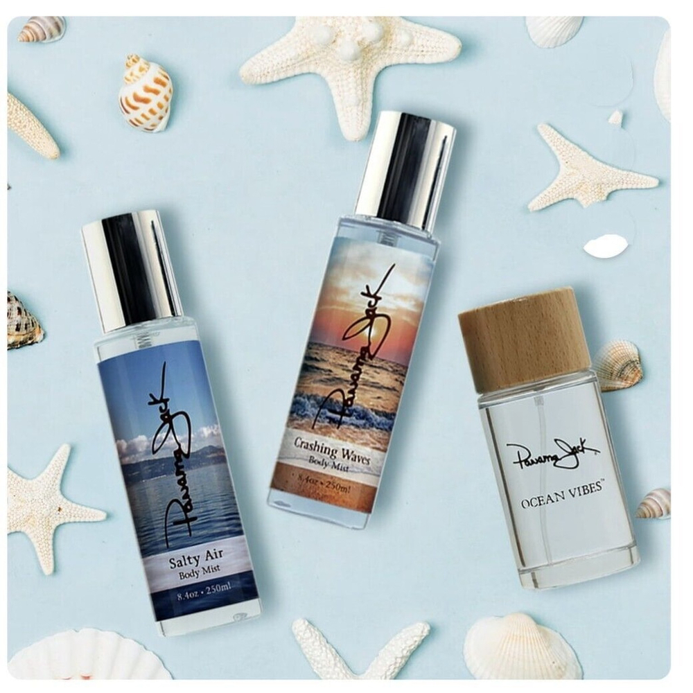 Panama Jack Body Mist Set Tropical Scented Unisex